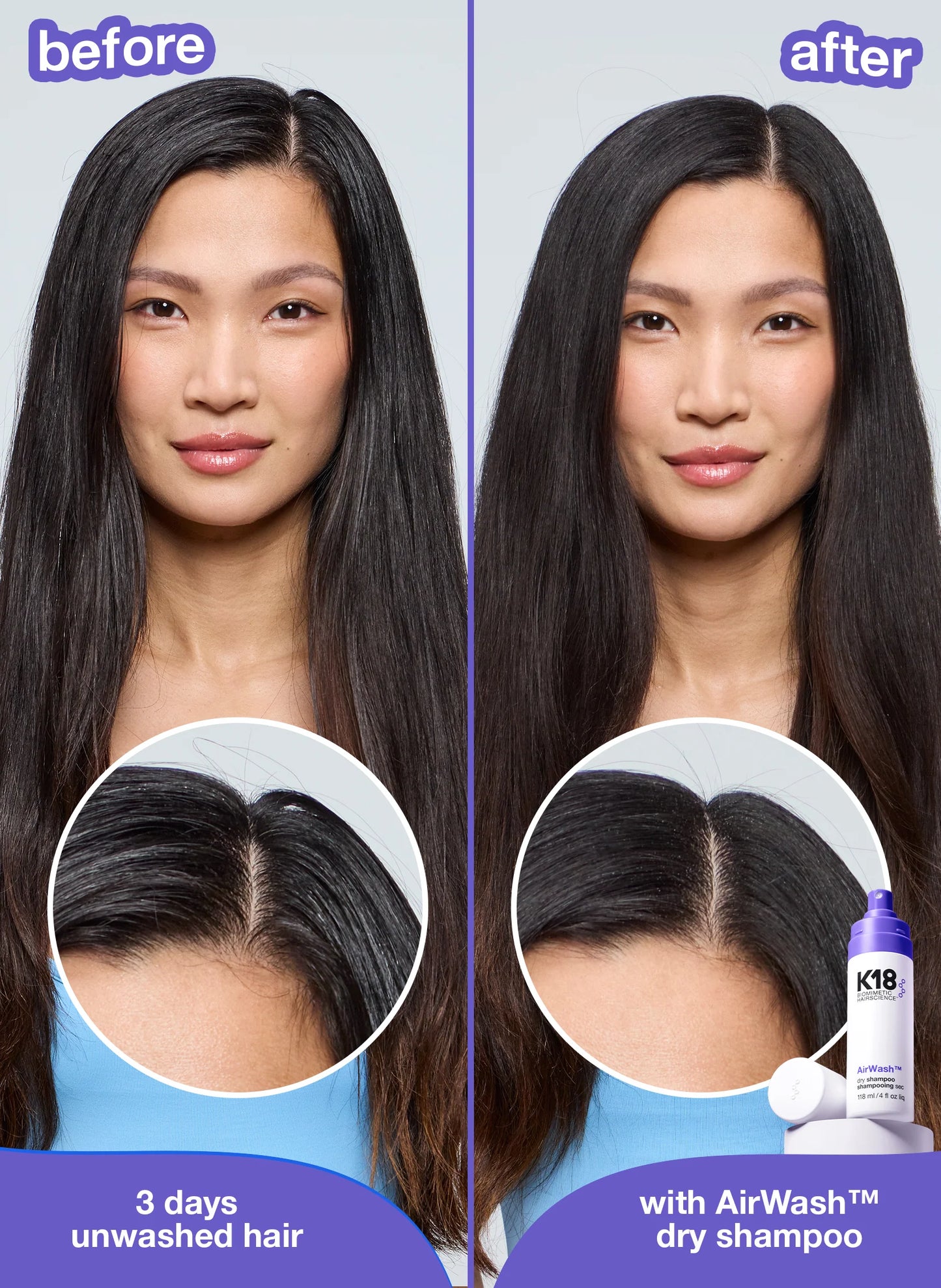 K18 AirWash™ Dry Shampoo