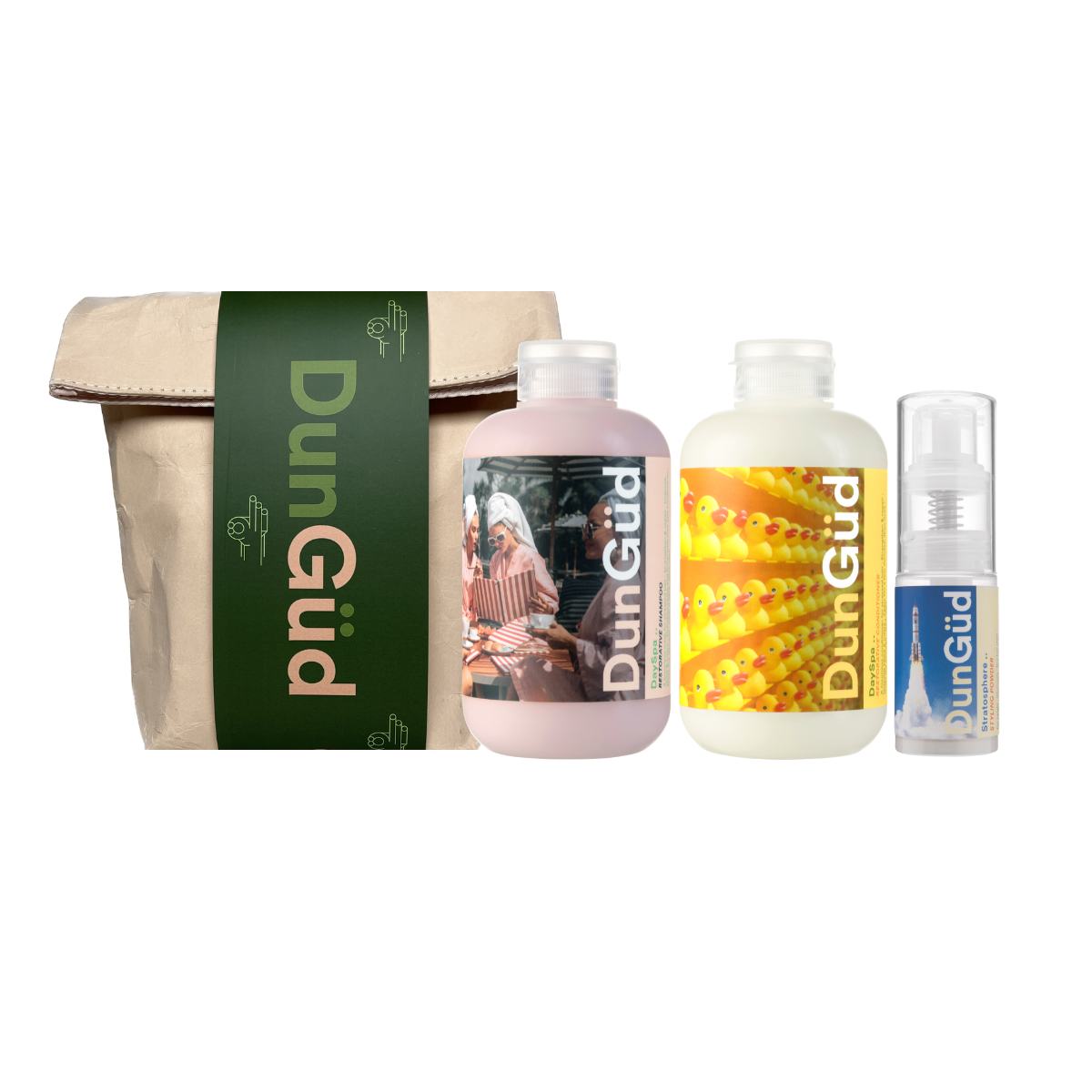 Dungud Day Spa Restorative Shampoo & Conditioner Gift Set