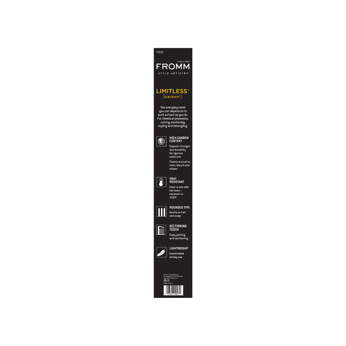 FROMM Limitless Carbon Cutting Comb