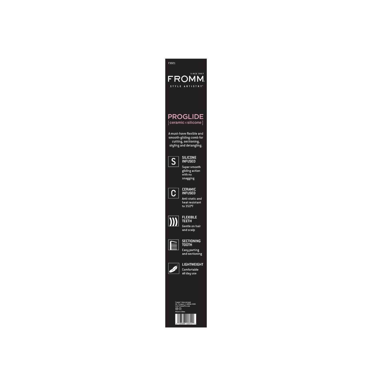 FROMM Proglide Basin Comb 7.5”