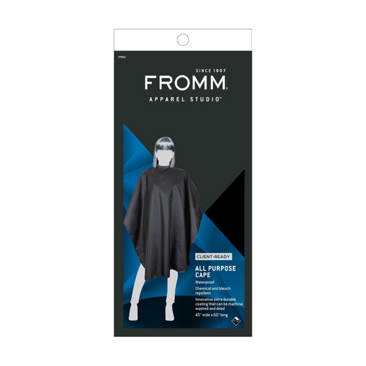 FROMM Essential Client All Purpose Salon Cape - Black