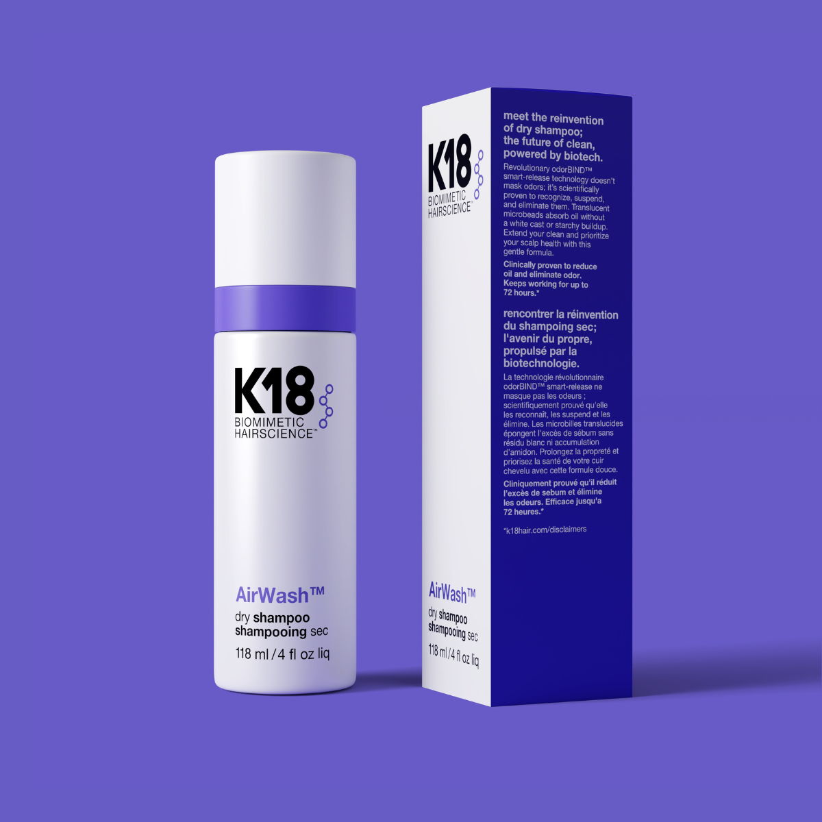 K18 AirWash™ Dry Shampoo
