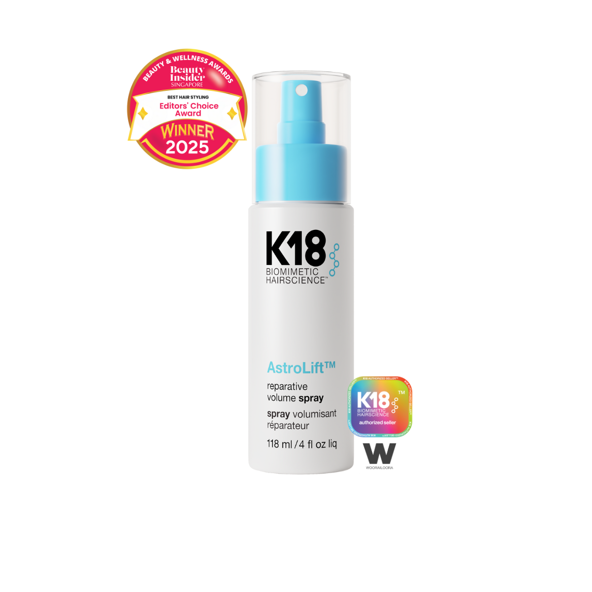 K18 AstroLift™ Reparative Volume Spray