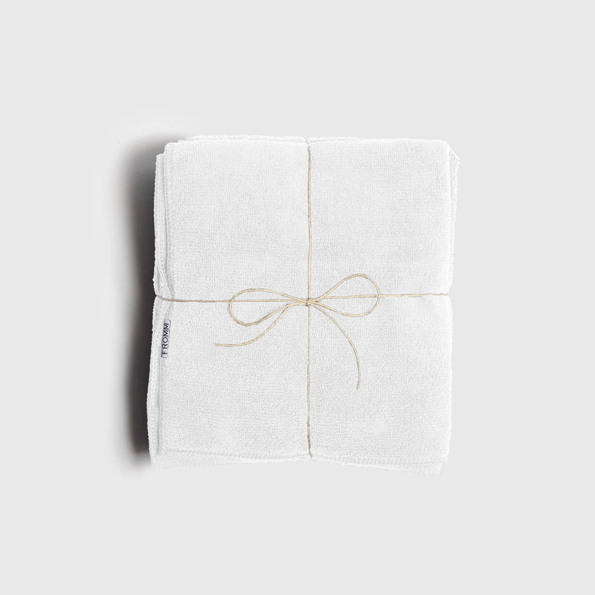 FROMM Softee Microfiber Towels White 10 Pack