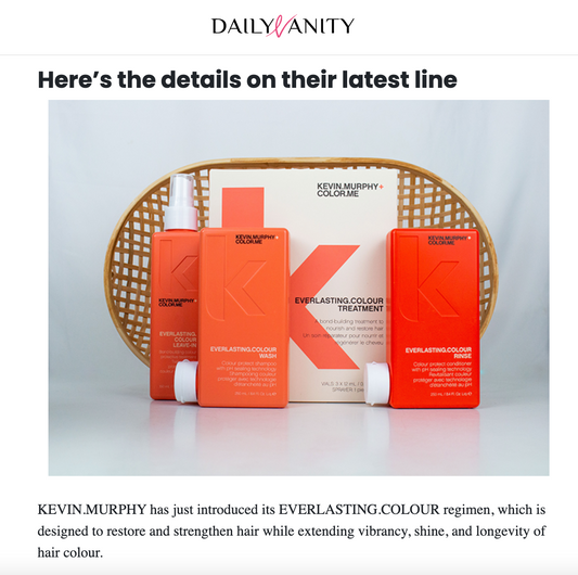 KEVIN.MURPHY EVERLASTING.COLOUR x DAILY VANITY