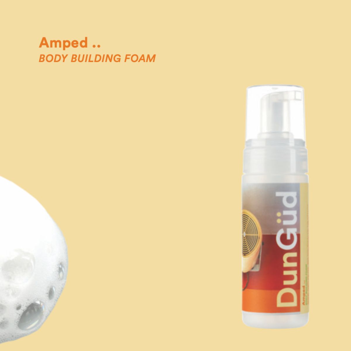 Dungud Amped Body Building Foam 150ml