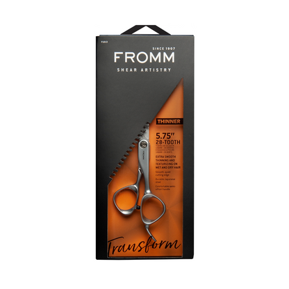 FROMM TRANSFORM 5.75” 28 Tooth Hair Thinning Shear