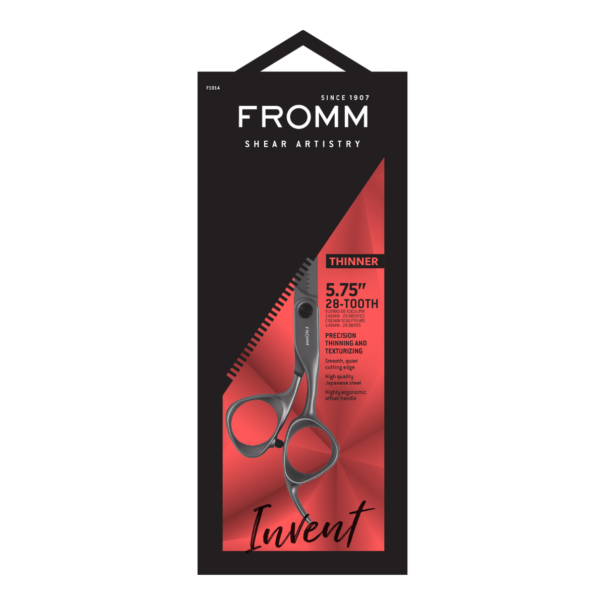 FROMM INVENT 5.75” 28 Tooth Hair Thinning Shear