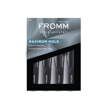 FROMM Soft Matte Gator Clips 4 Pack*