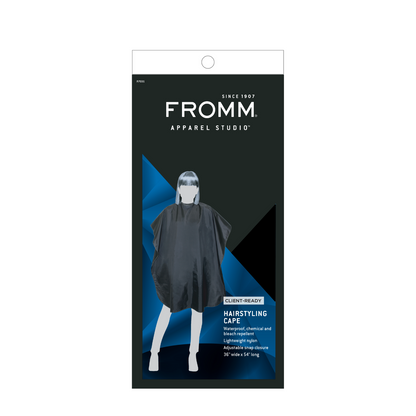 FROMM Hairstyling Cape - Black