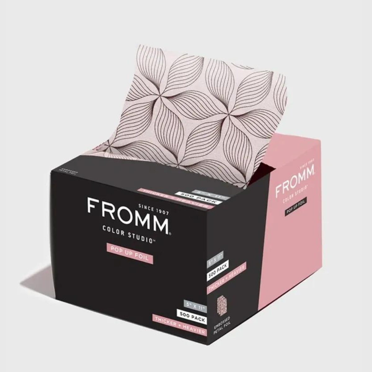 FROMM 5x11” Embossed Pop Up Foil 500 Pack